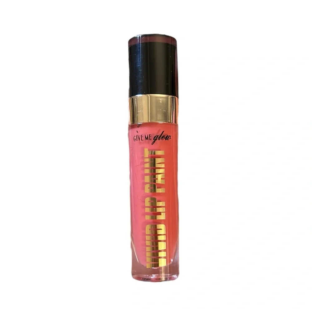 SALE Give Me Glow Cosmetics Flamingo Pink Vivid Lip Paint Liquid Lipstick NWT